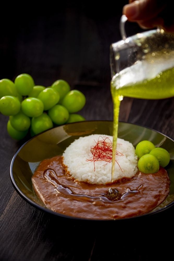 シャインカレー　盛り付け例