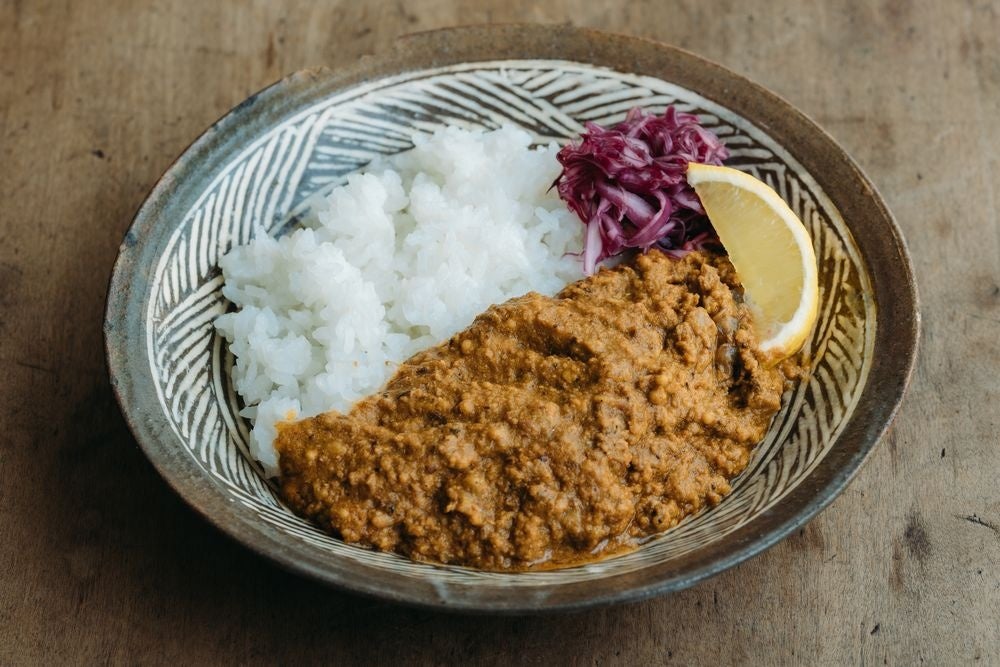 KYONO ODASHI さばだしキーマカレー 盛り付け例