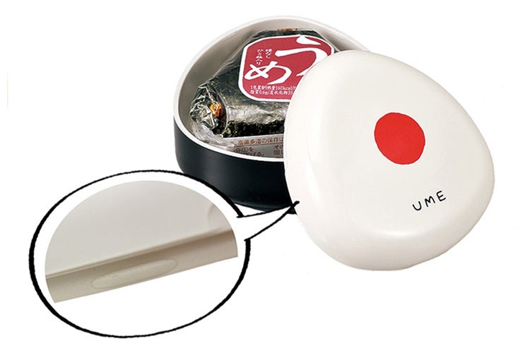 おにぎりケース うめ　使用イメージ