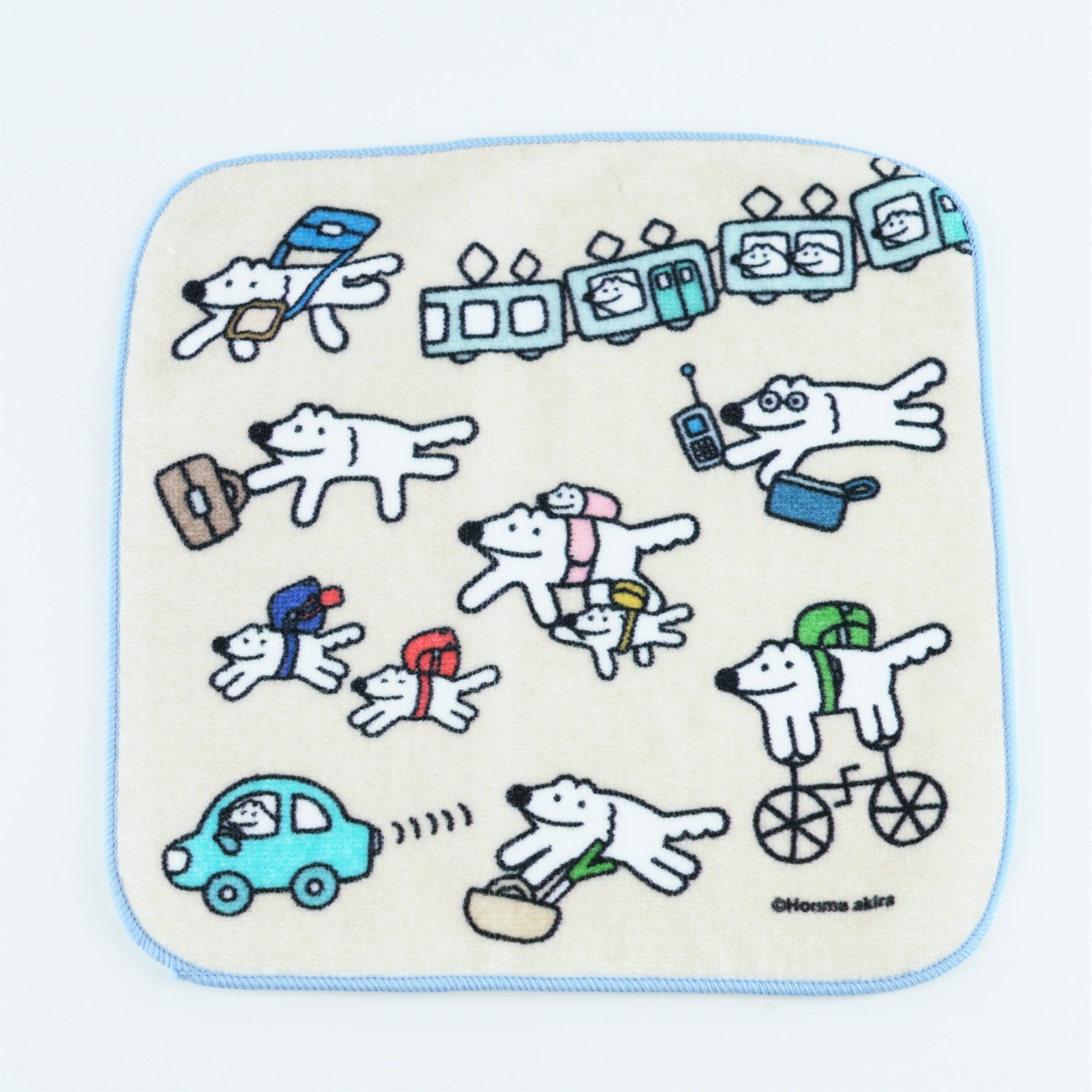 ウルフくん　いってらハンカチ