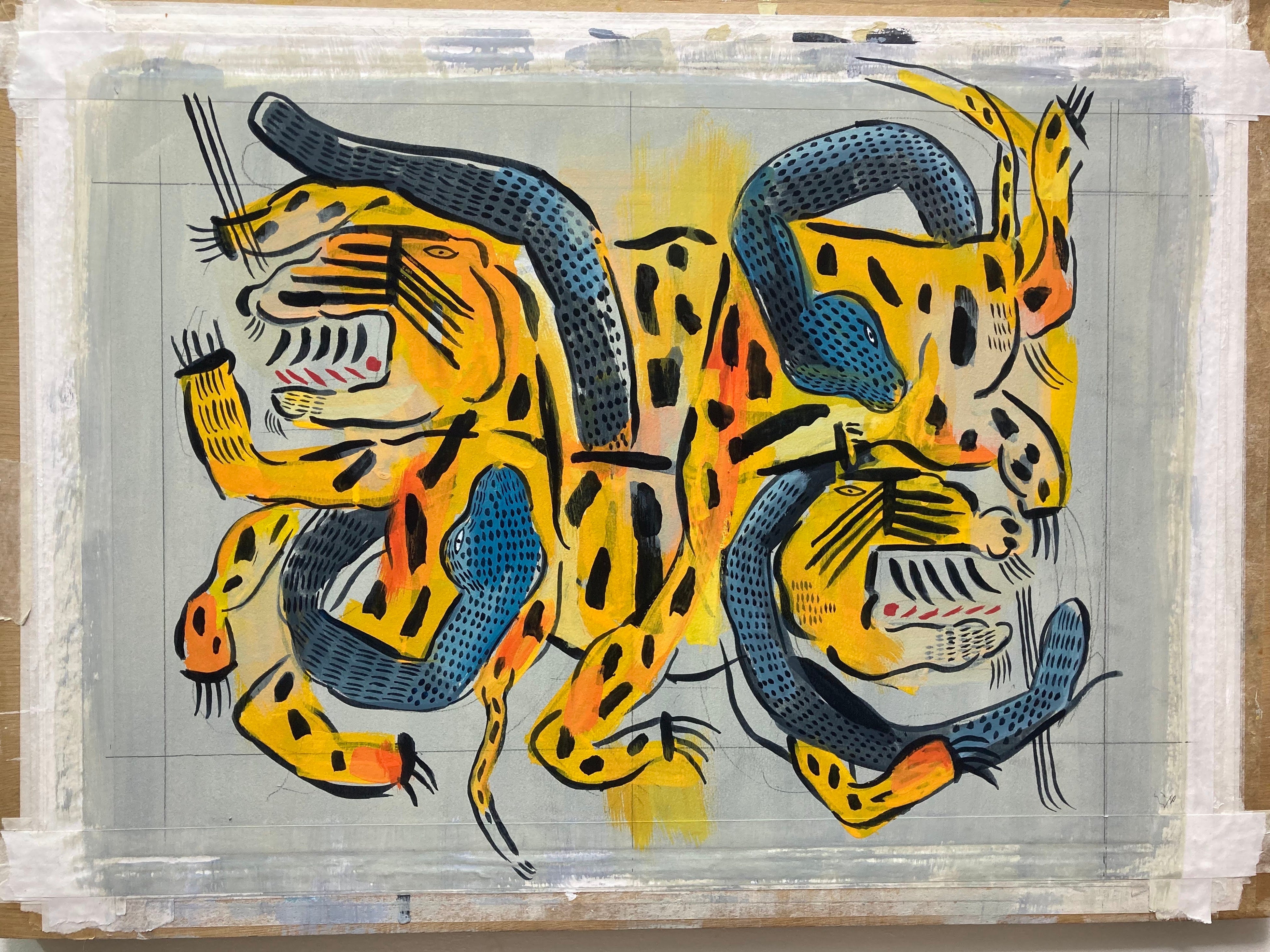 ライブドローイング作品イメージ