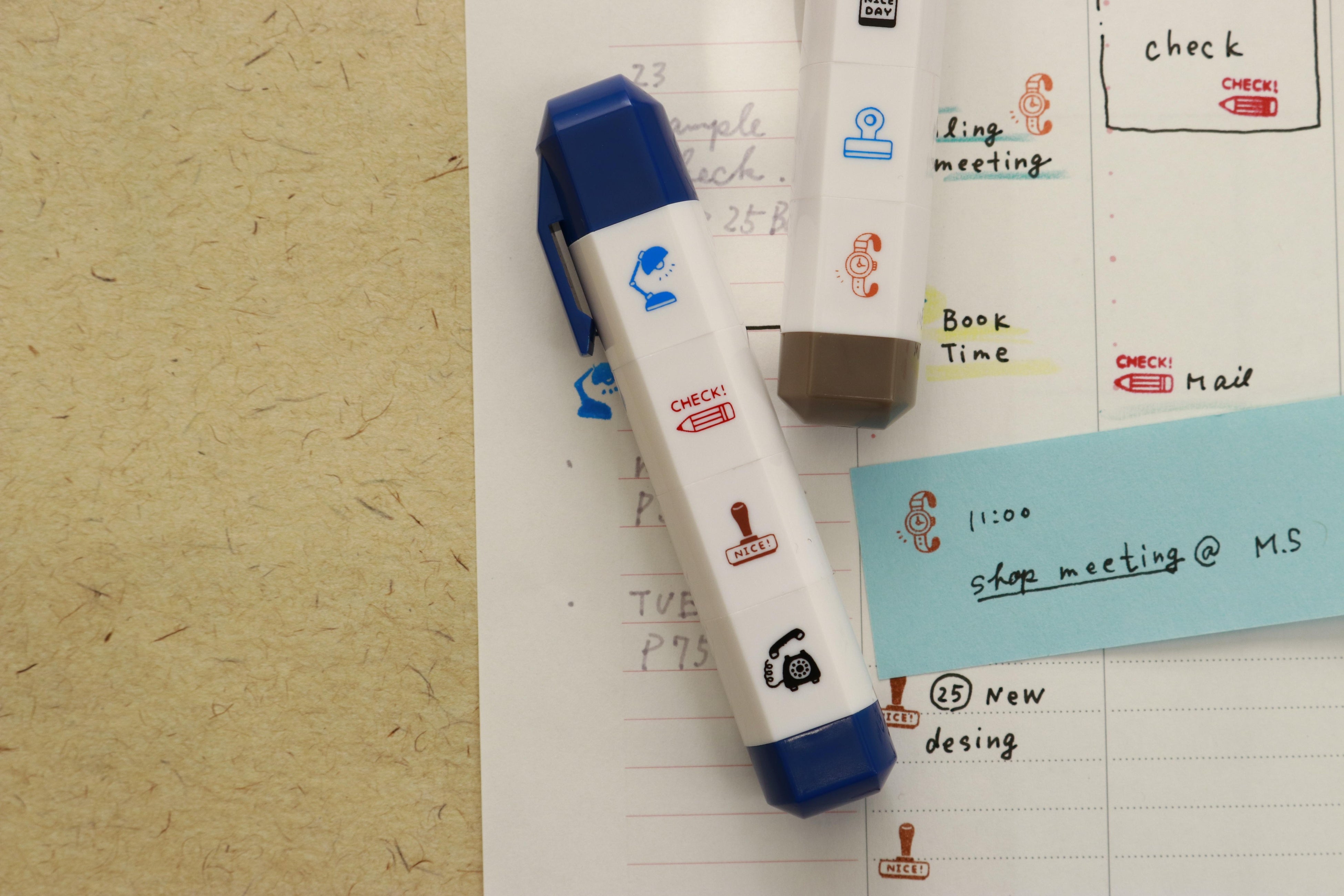 スケジュールアイコンスタンプ