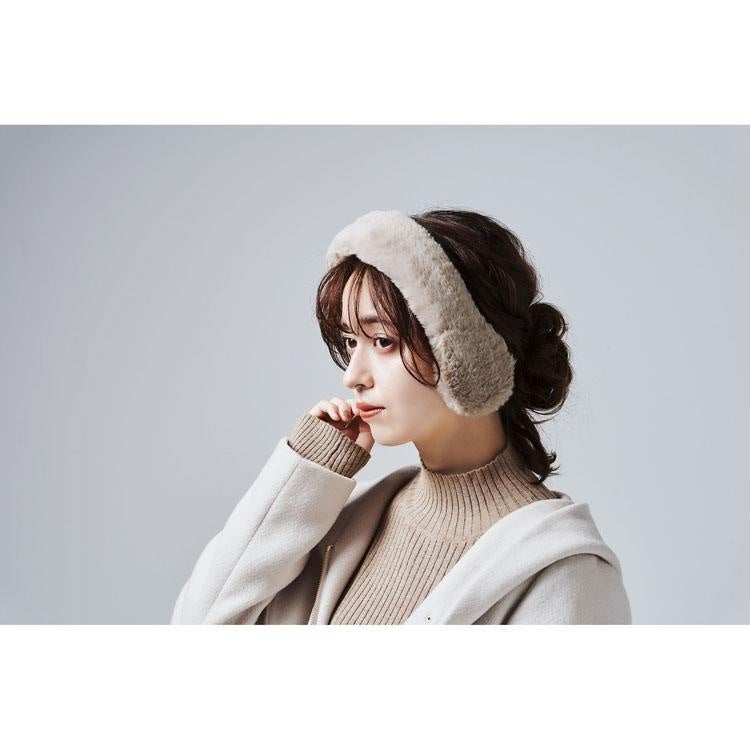 ファーモコカチューシャ イヤーマフ 商品使用例