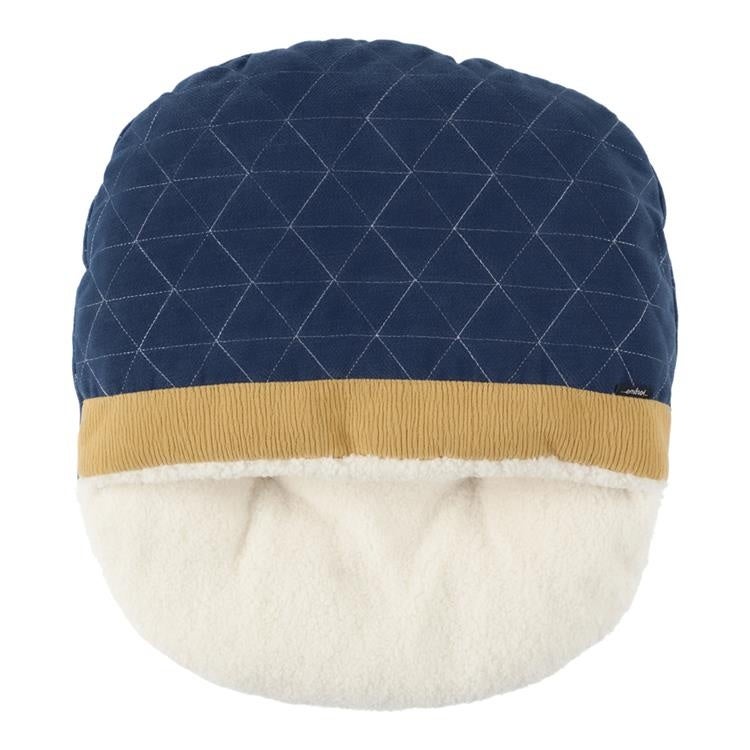 ロフト限定　エンブロイ フットクッション ネイビー