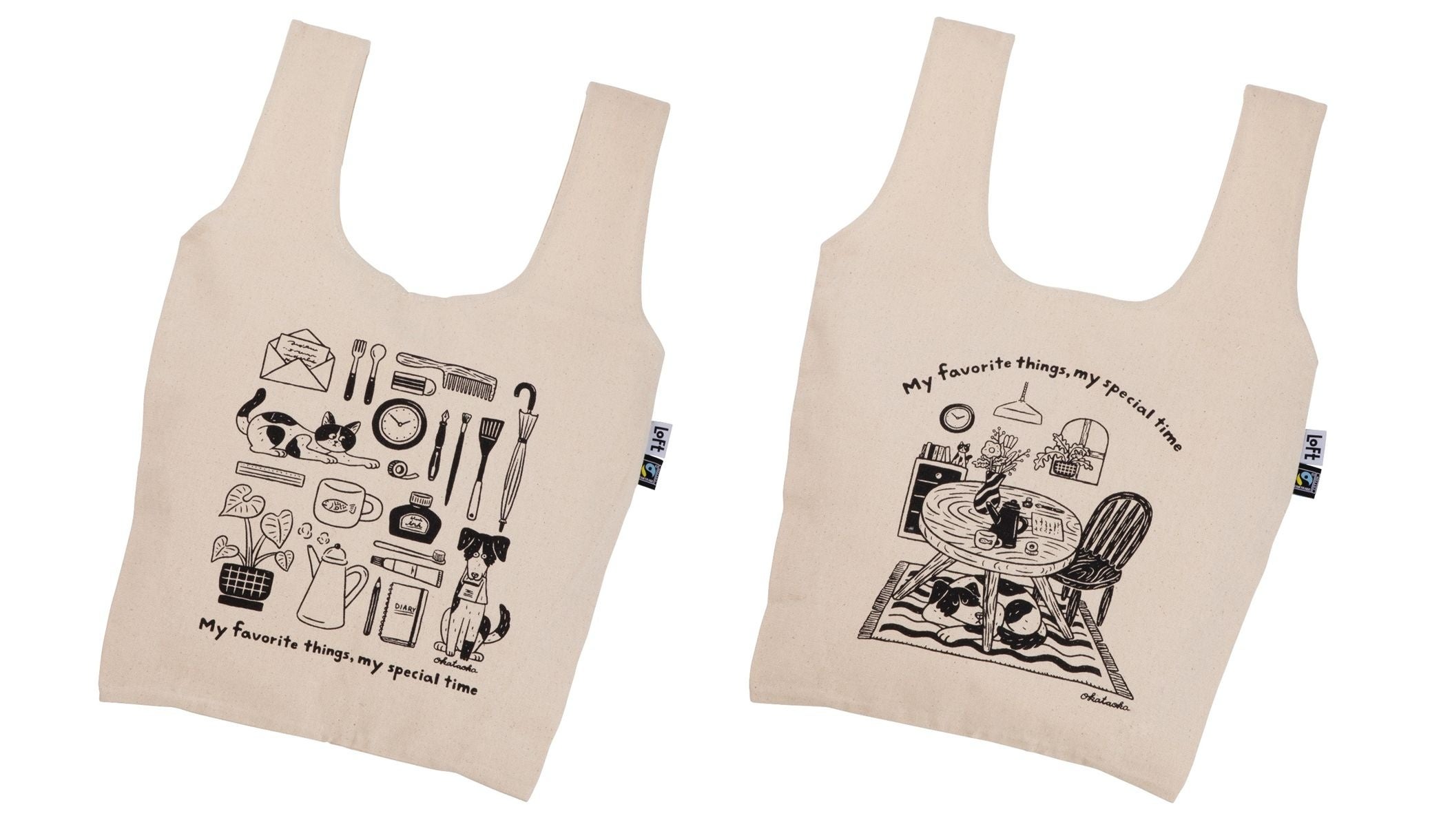 ロフトオリジナル　お買い物バッグ