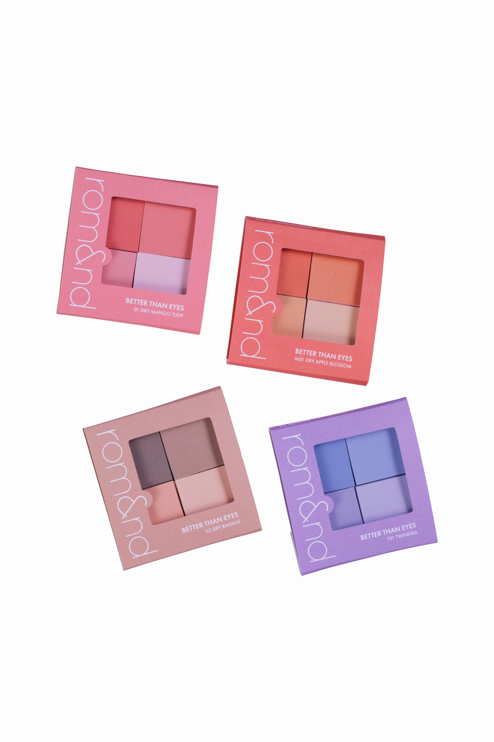 ＜rom&ndステーショナリー　パレットふせん&nbsp;4色＞