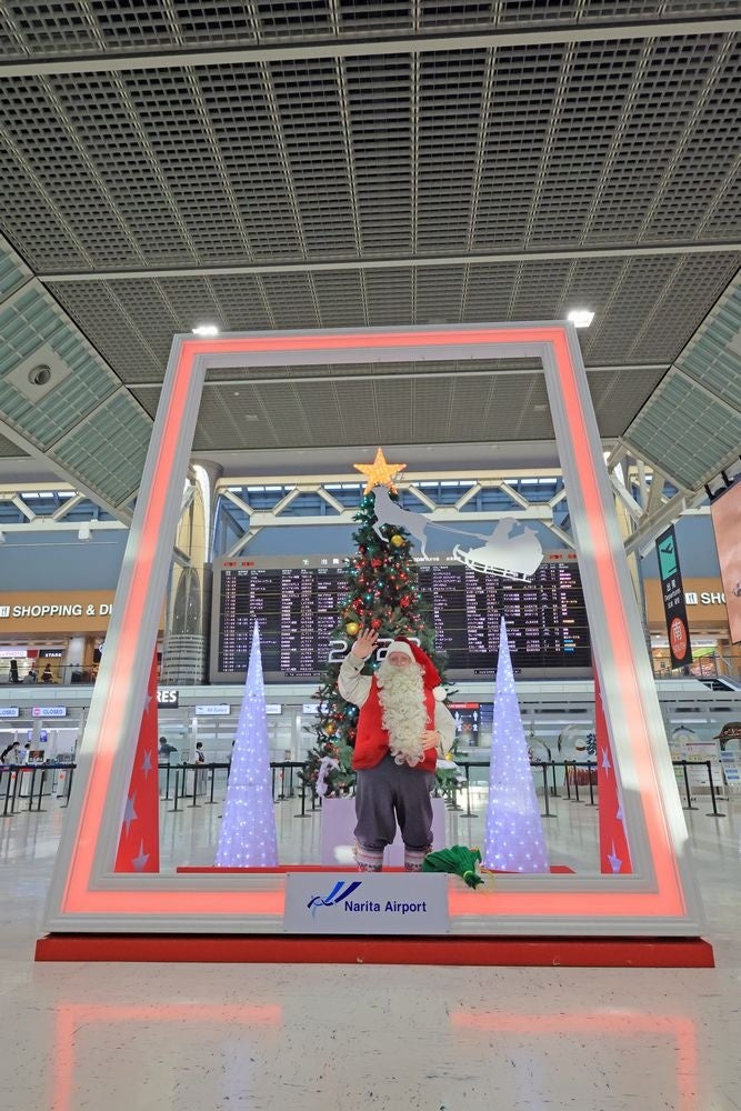 ＜2022年12月成田国際空港フォトセッション会場＞