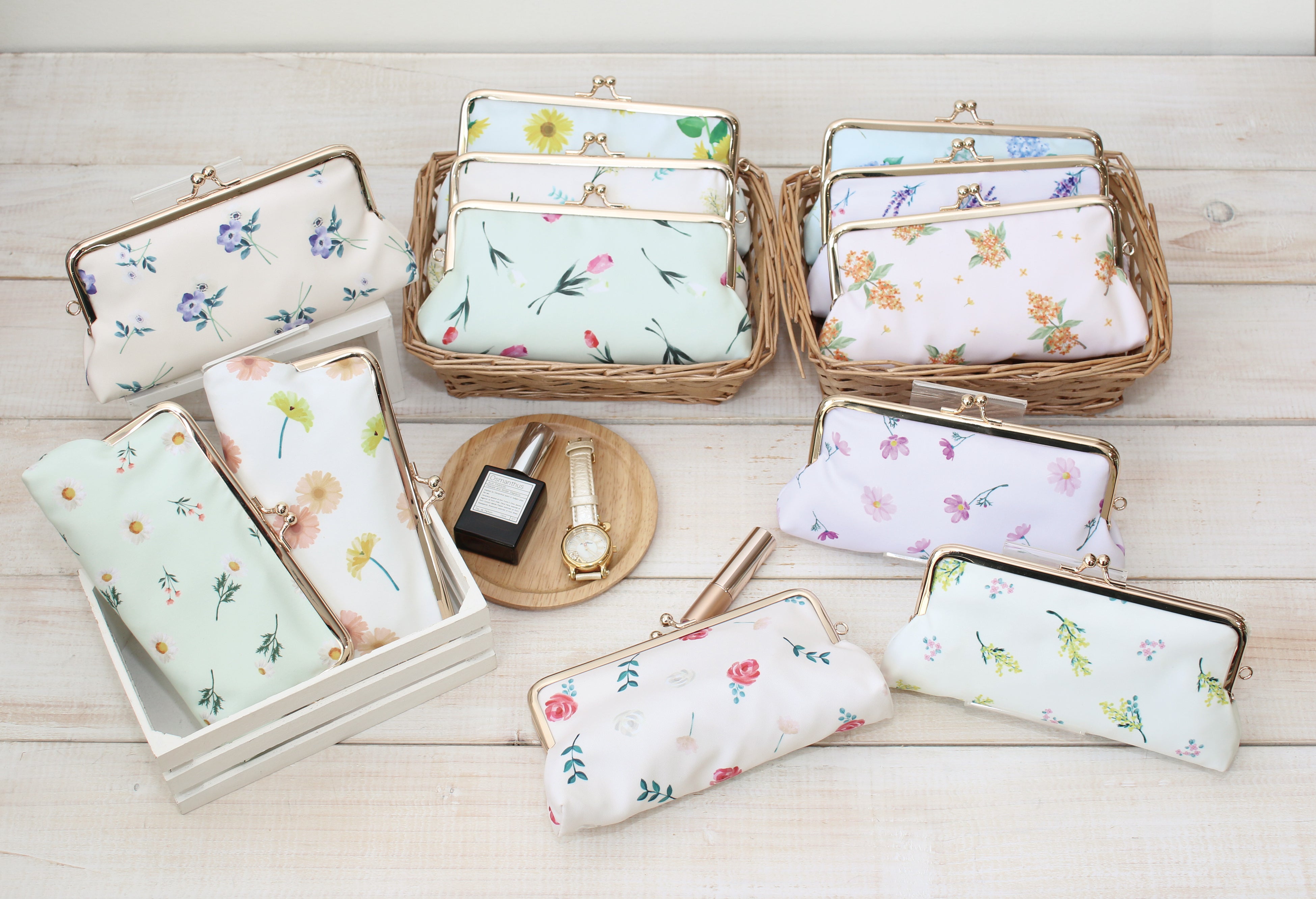 がまぐちポーチ(ラボクリップ)