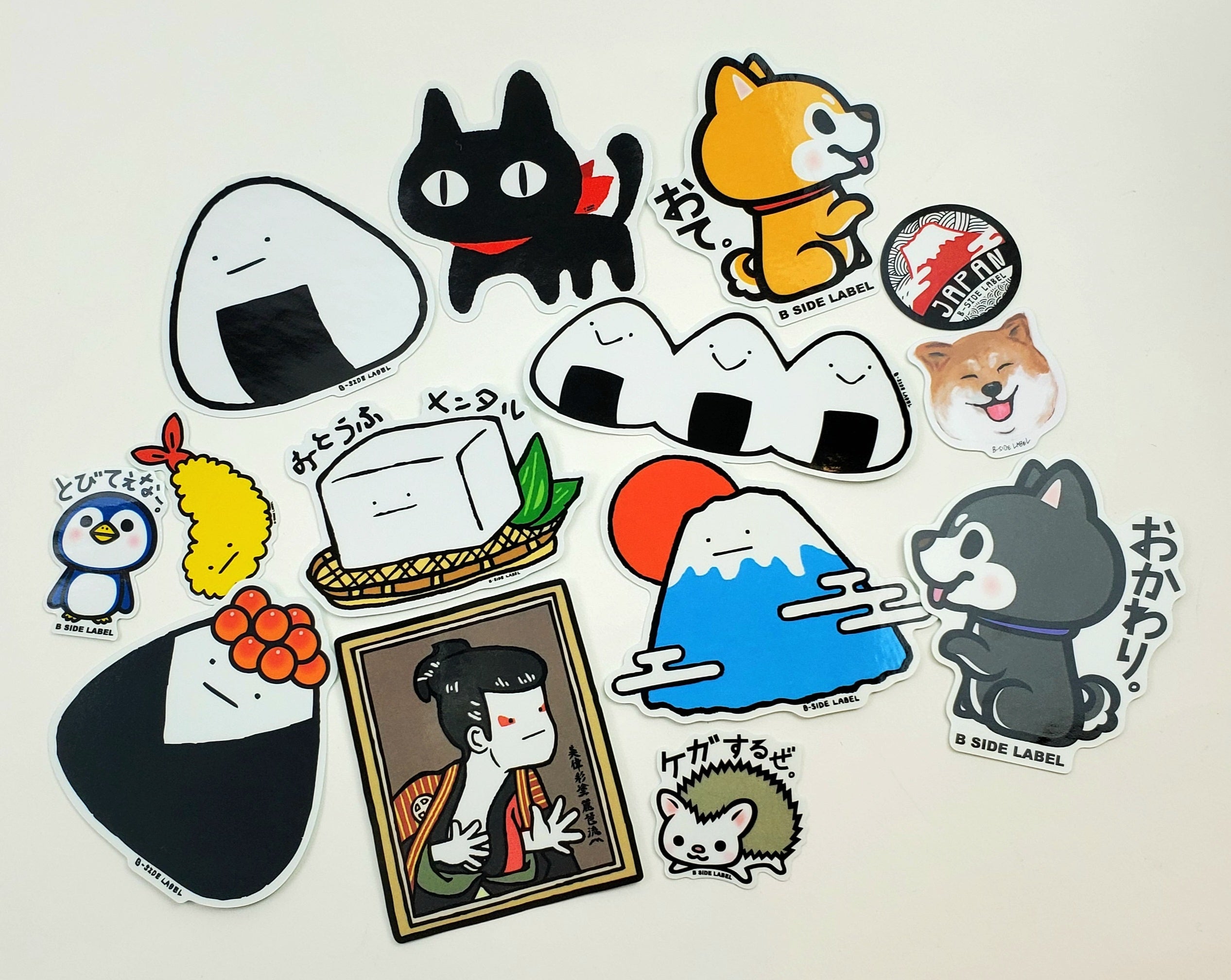 B-SIDE LABELステッカー