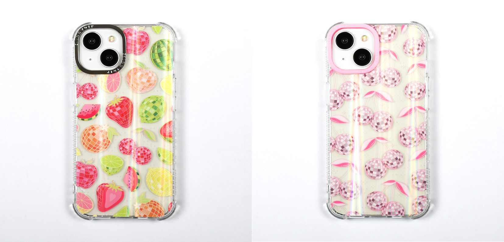 左からミックスフルーツ、ピンクチェリー