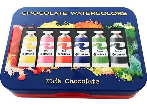 チョコ絵の具缶