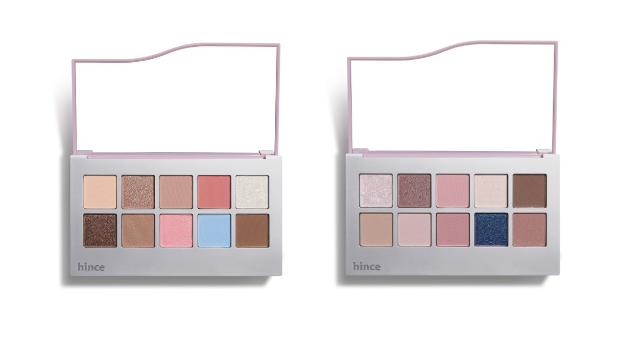 左から ニューデップスアイシャドウパレット 09、10