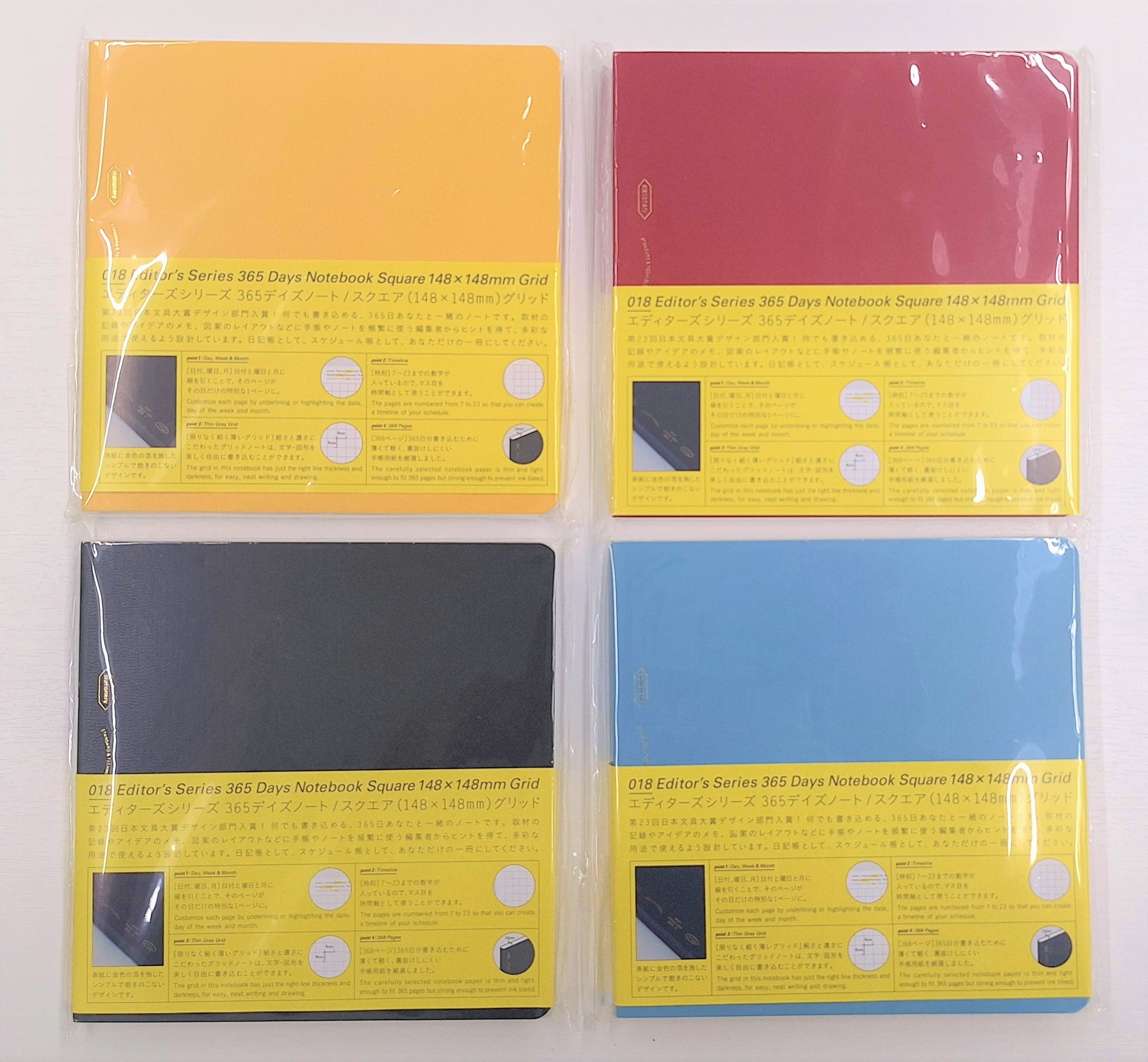 ＜ロフト限定＞ 365デイズノート スクエア