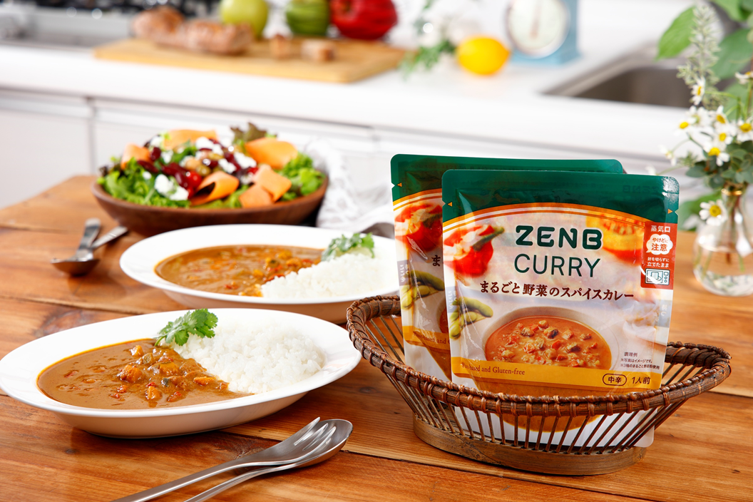 ZENBカレー　まるごと野菜のスパイスカレー食卓イメージ