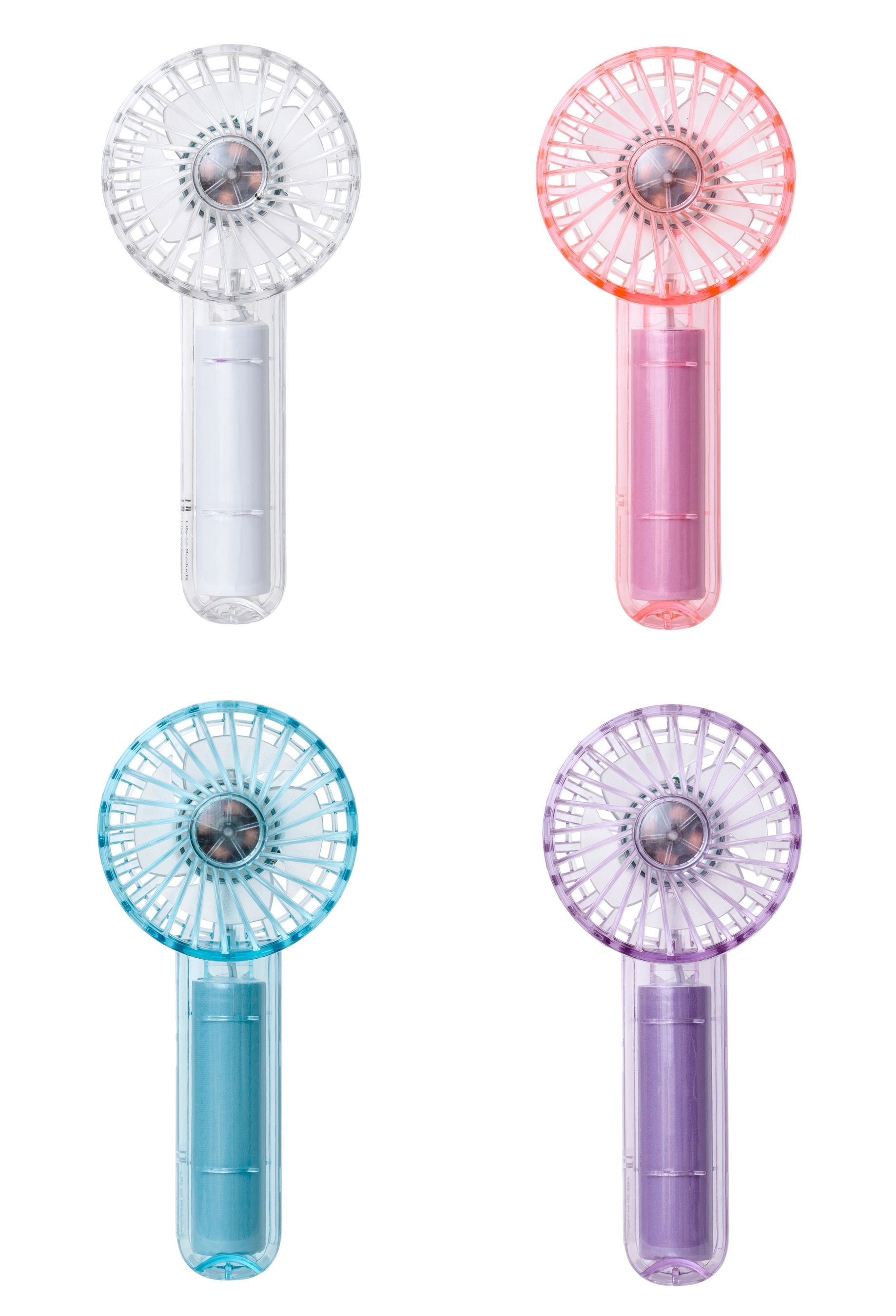 ミニクリアファンLEDライト付き