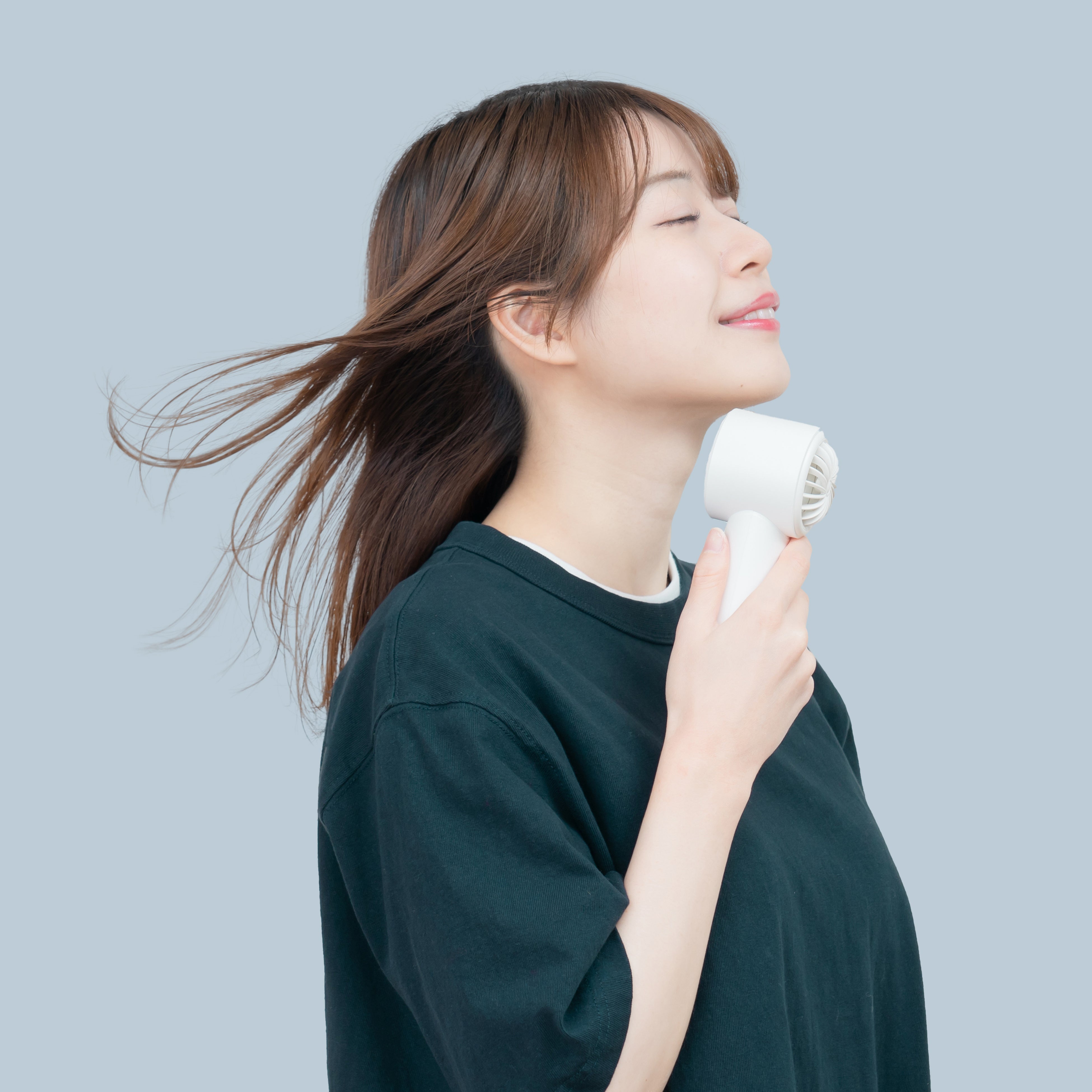 ターボハンディファン使用イメージ