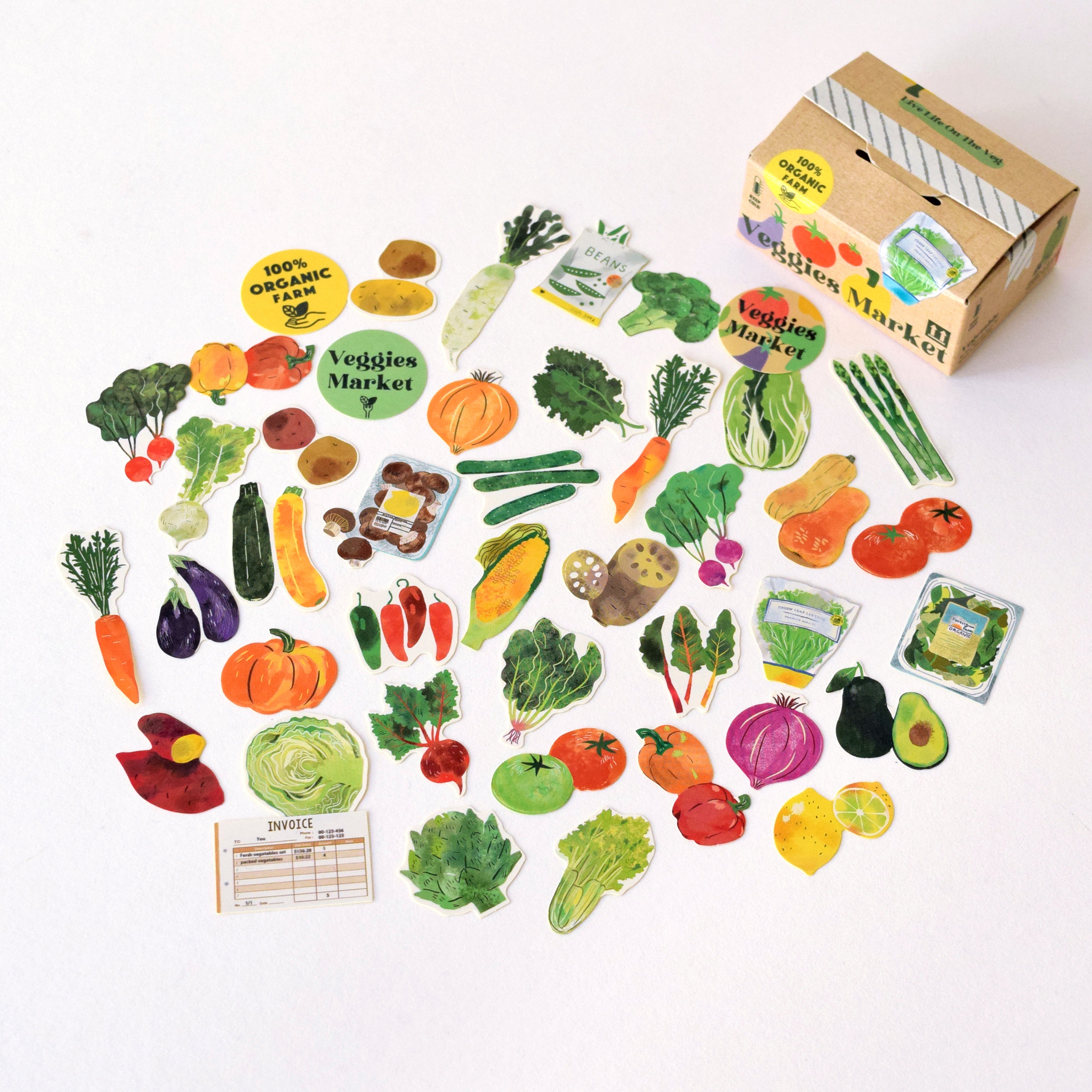 ハコシール ベジタブル(グリーティングライフ)