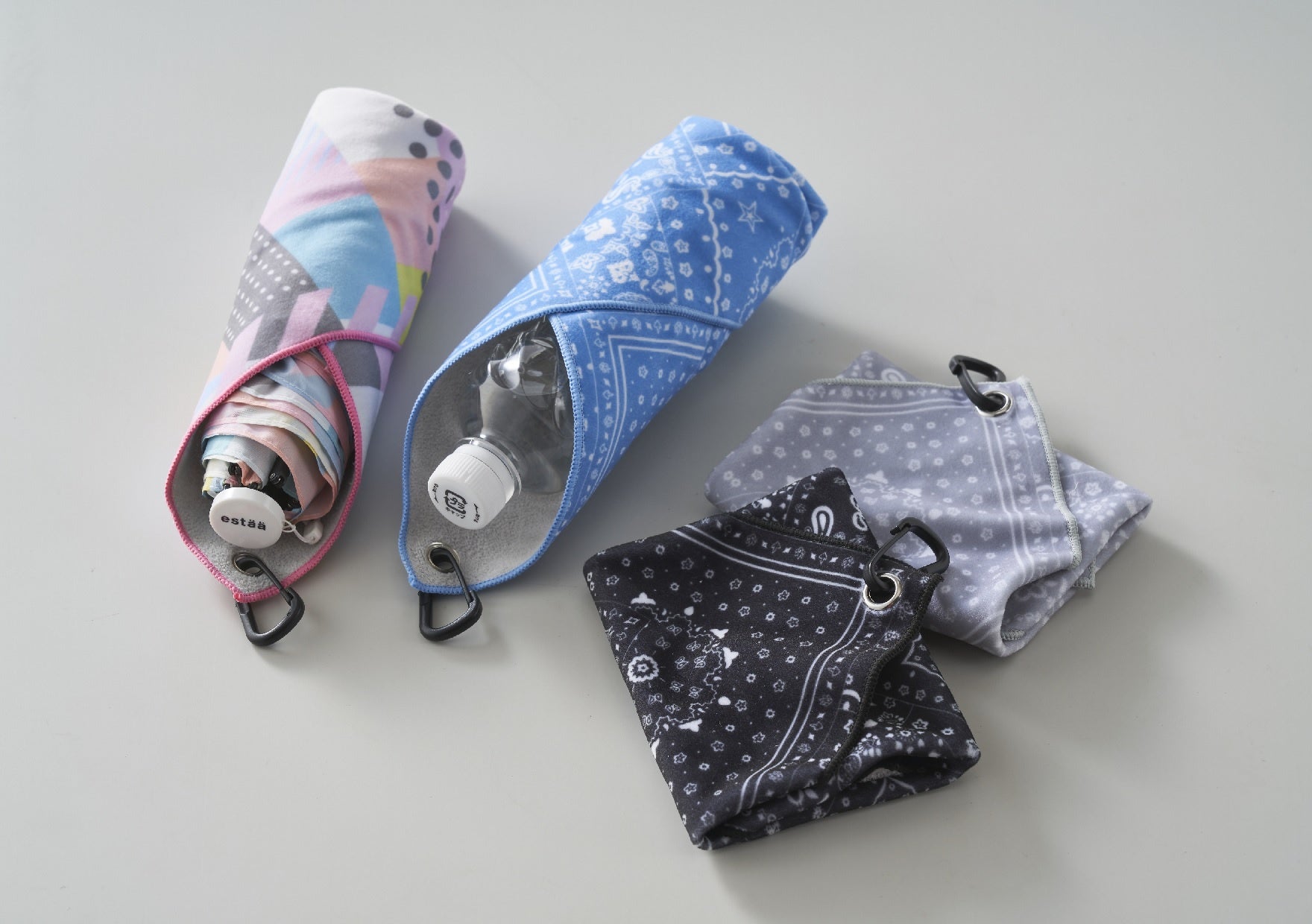 エスタ くっつきタオル 使用シーン