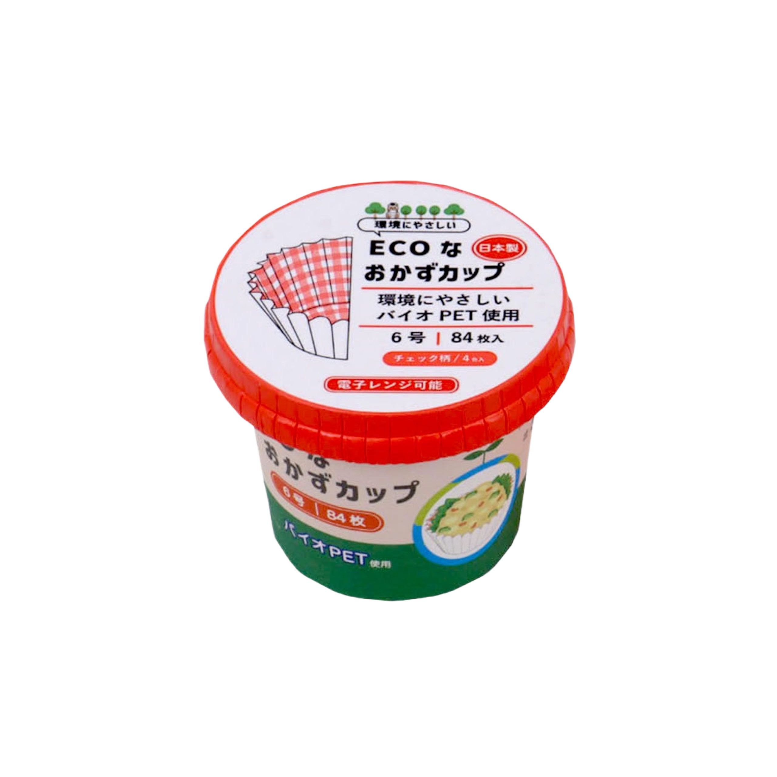 環境にやさしいECOなおかずカップ6号