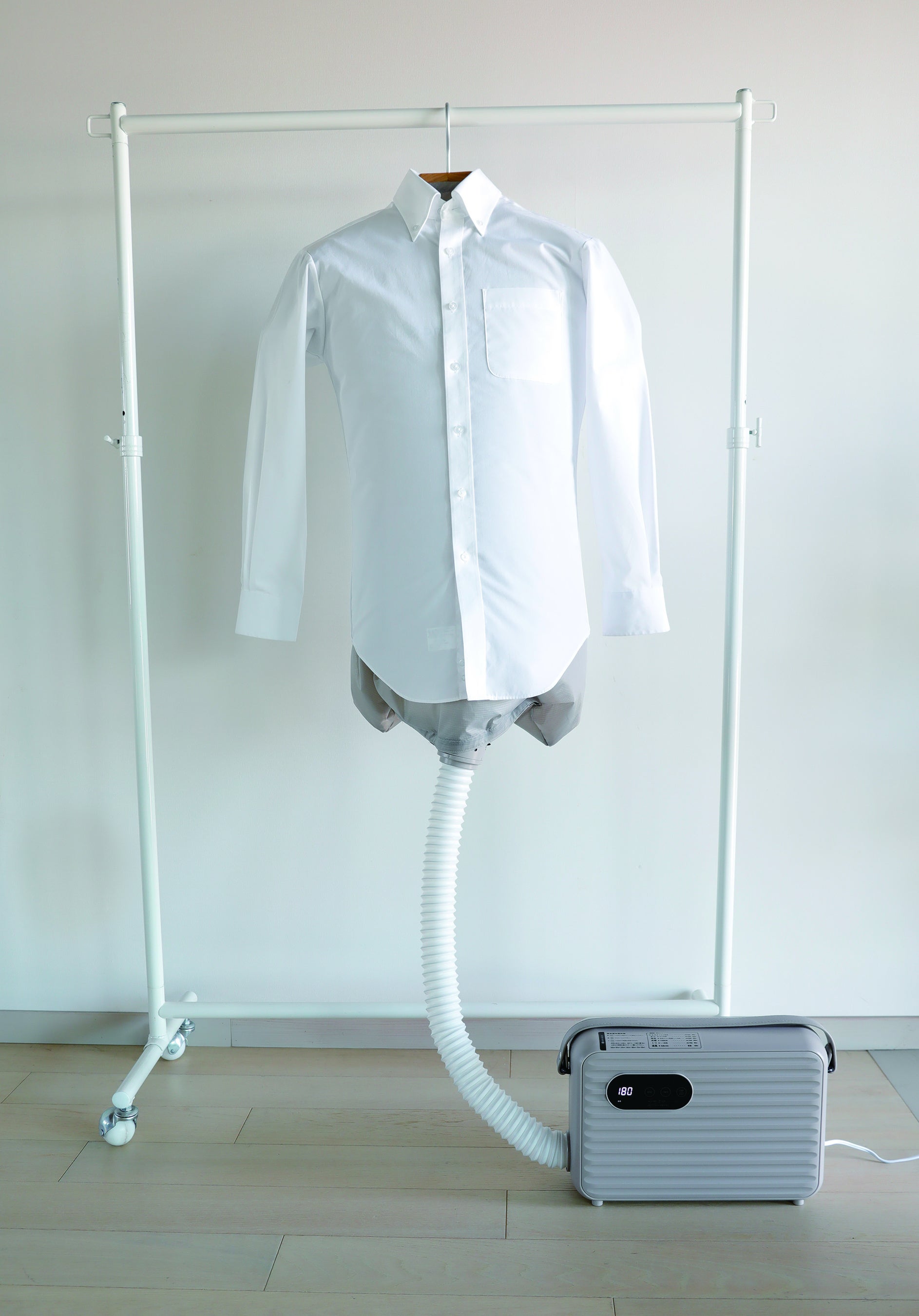 衣類乾燥エアートルソー使用イメージ