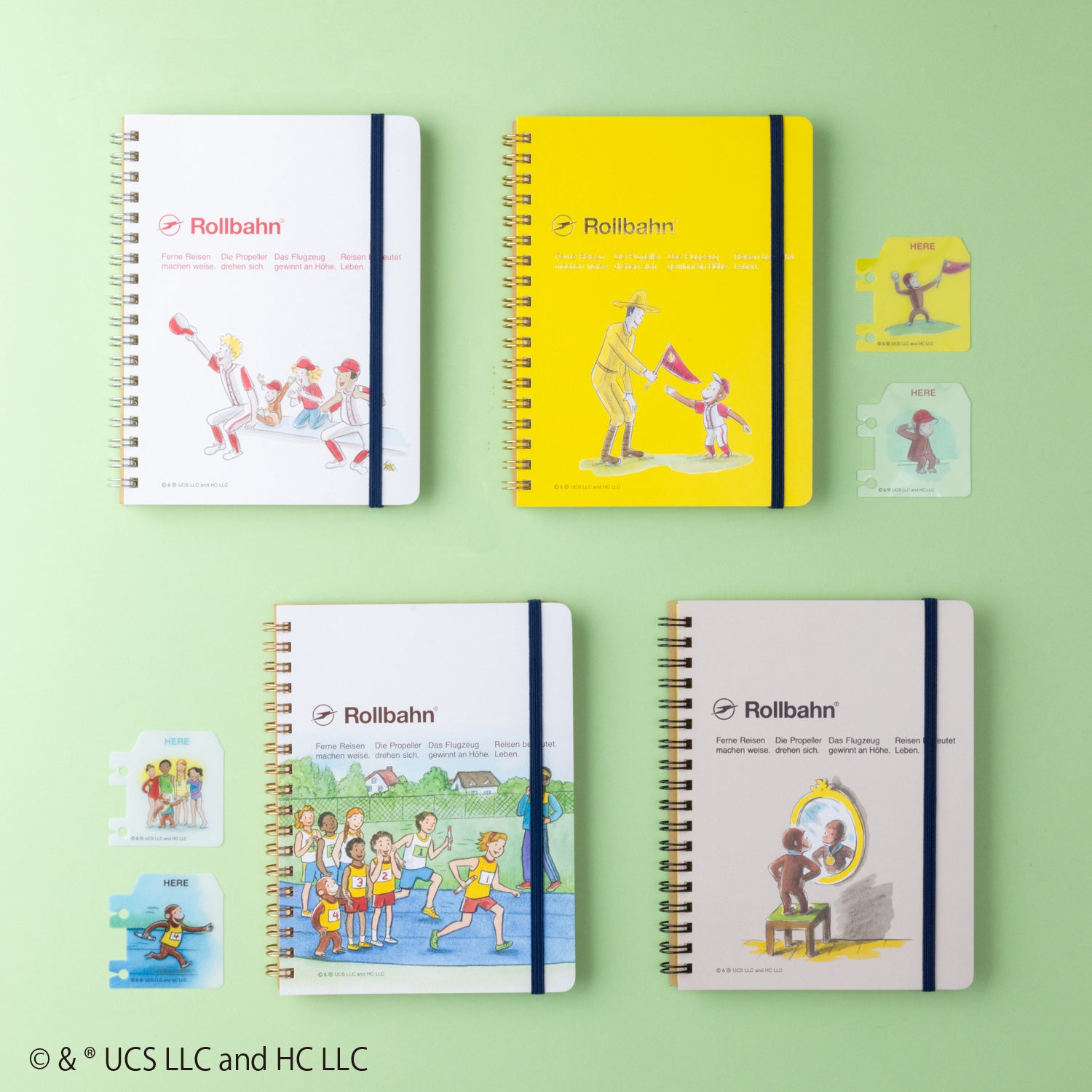 ロルバーン　Lサイズ4種・ロルバーン ブックマーク4種(デルフォニックス)