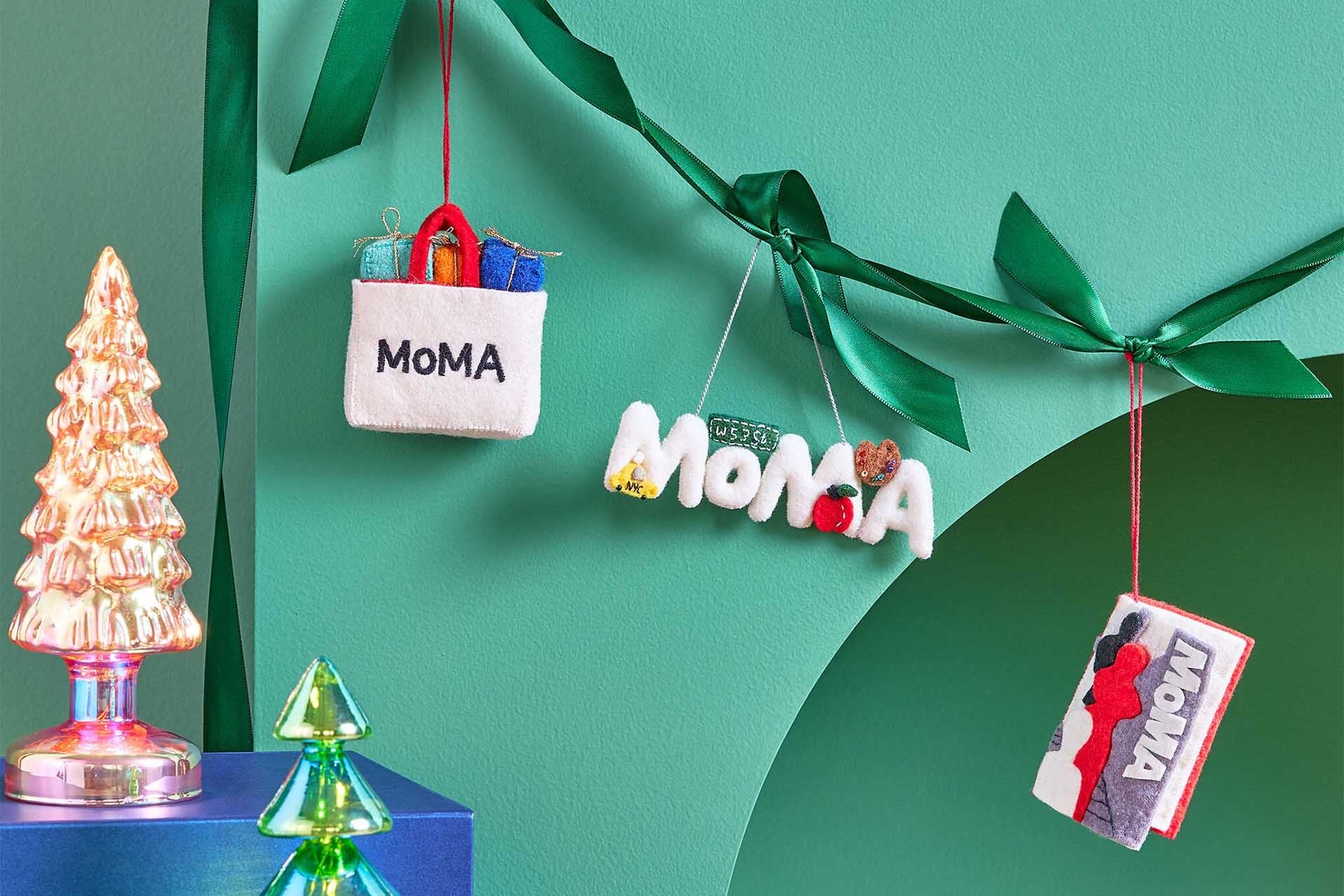  クリスマスツリー 紙袋・カード付き 2025限定 MoMA Design Store】MoMAホリデーカード＆デコレーション2025 | 株式