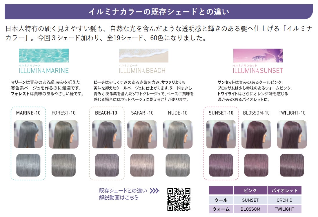 イルミナカラー 新色 マリーン ビーチ サンセット 15本セット 今なら