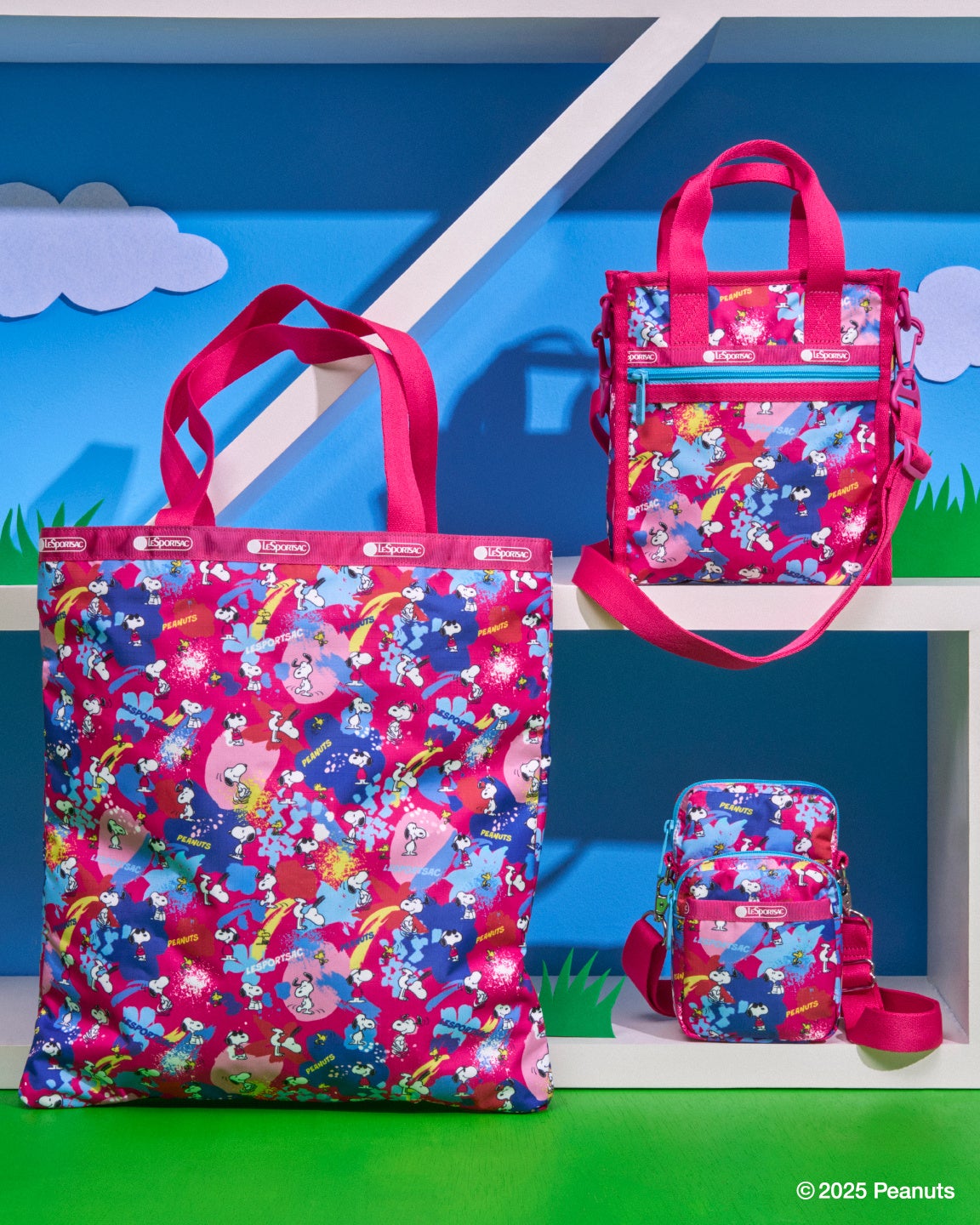 レスポートサックから「PEANUTS」とのコラボコレクションが登場