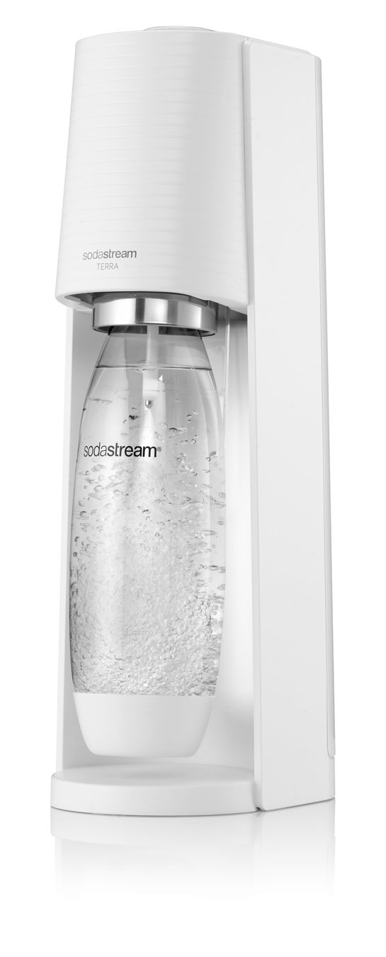 sodastream TERRA ホワイト ボトル付き ソーダストリーム テラ ソーダストリームから新商品「TERRA(テラ)」が登場! | ソーダ