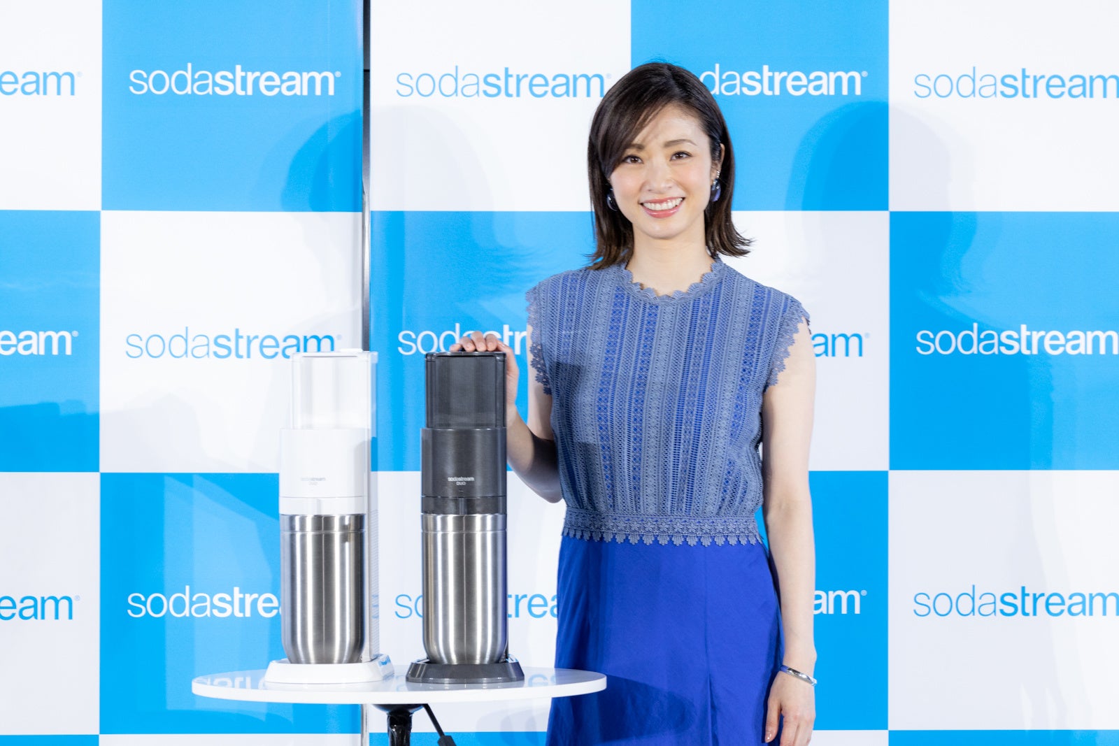 ソーダストリーム 新商品発表会 女優・上戸彩さん登壇！新商品DUOを