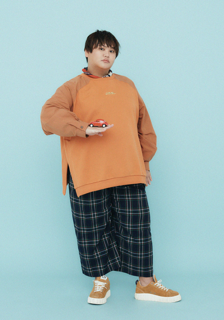 サイズ：F ¥8,250(税込)　J ¥8,800(税込)・サイズ（フリー）・カラー（オレンジブラウン）