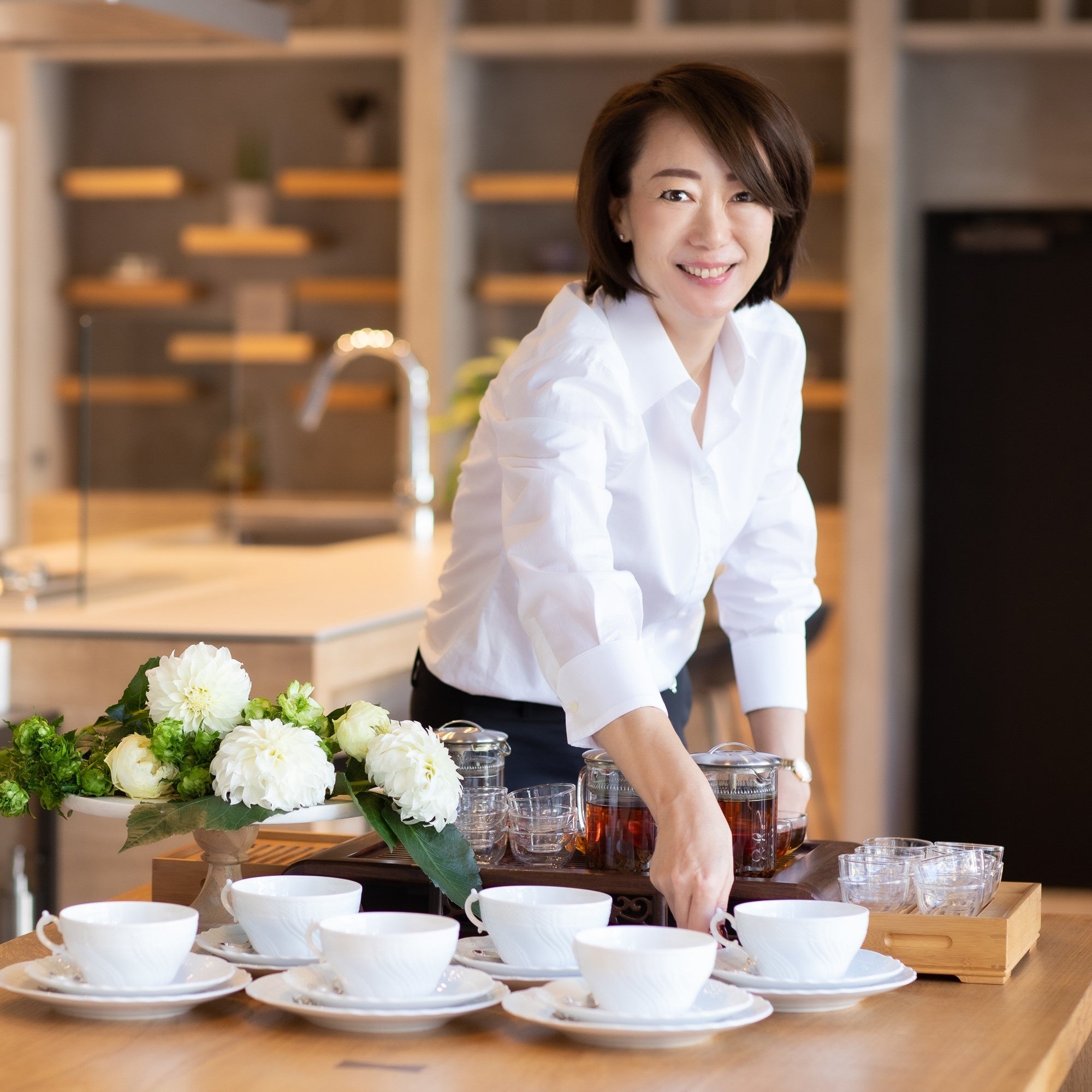 モダン・ブリティッシュティー　講師／林原真澄さん