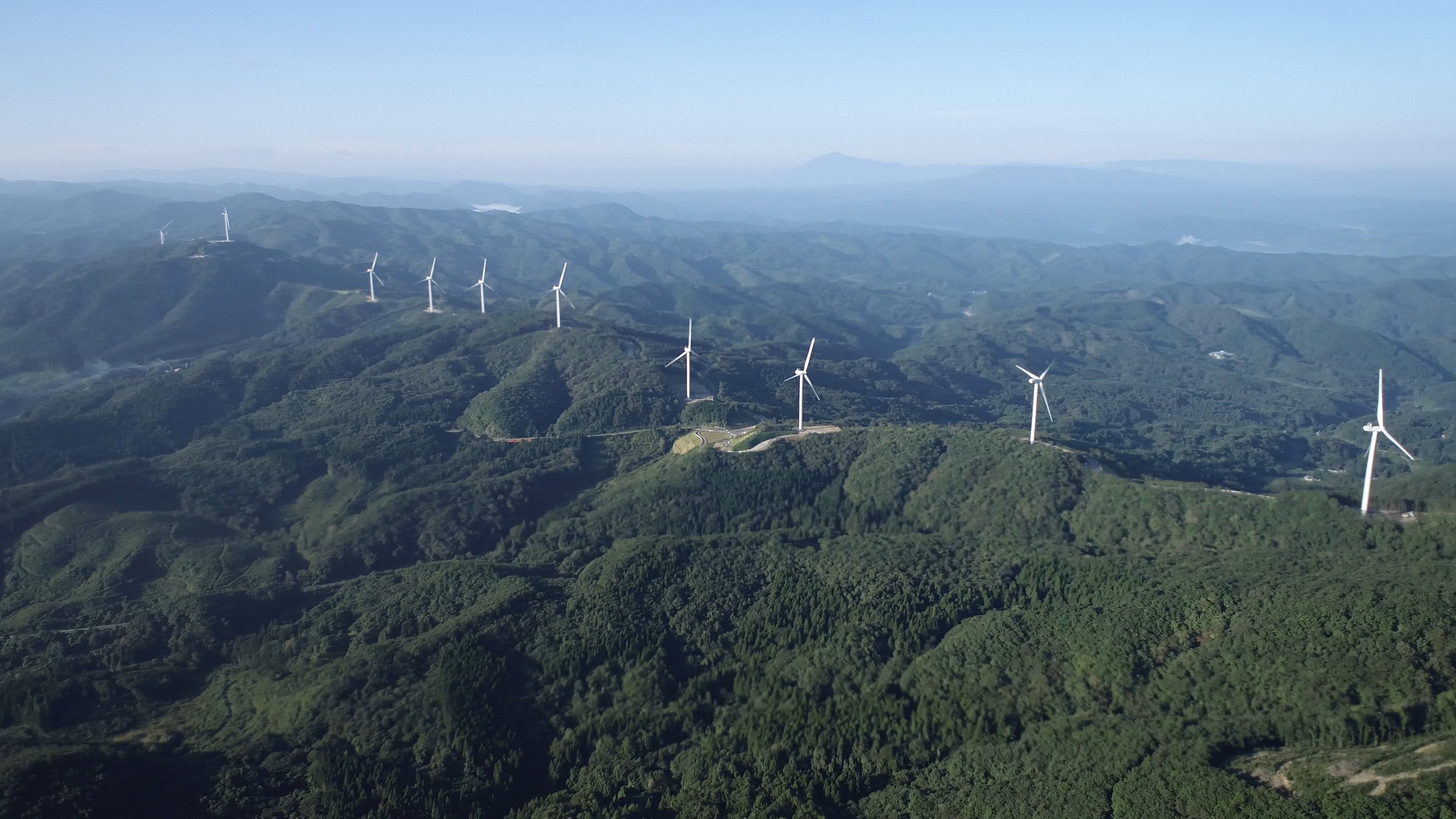 JRE折爪岳南第一風力発電所