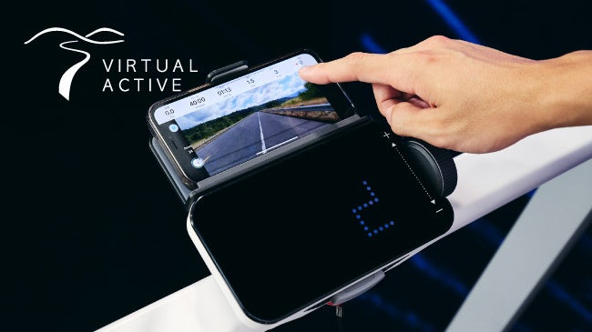 世界の絶景の中でワークアウト