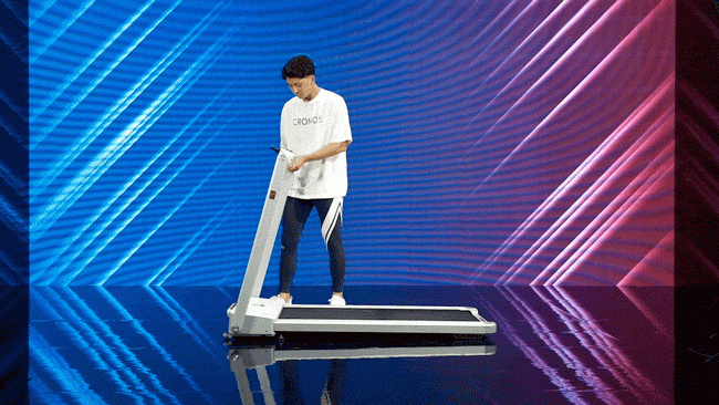 3秒で折り畳み、縦置き可能