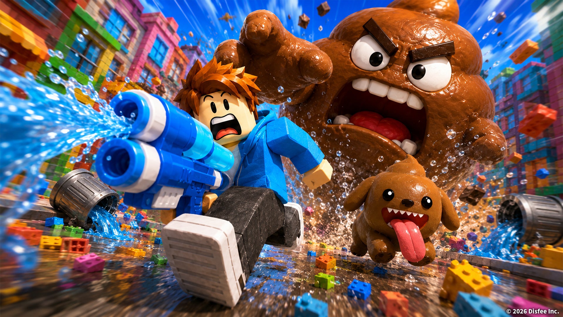 Roblox『うんちシティ』8/28開始!協力PVEで街をキレイに! Roblox『うんちシティ』8/28開始!協力PVEで街をキレイに!