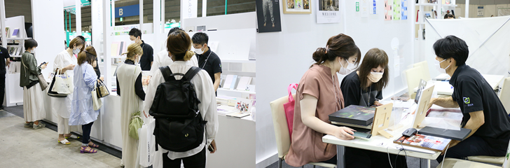 PHOTONEXT2021 出展時の様子