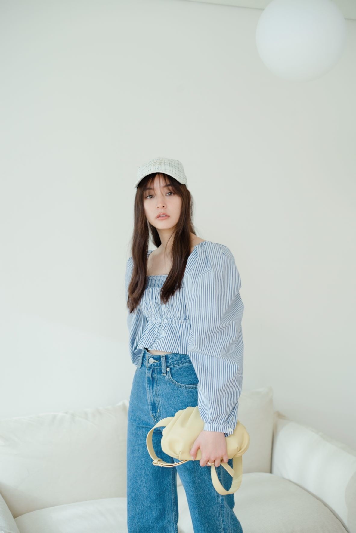 SNIDEL(スナイデル)＞女優・新木優子が纏う2022年春コレクション