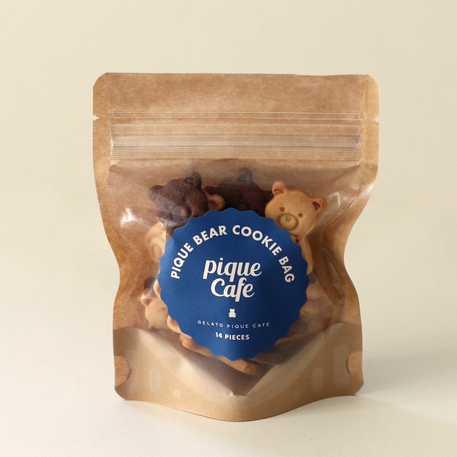 ピケベアクッキーアソートバッグ(14枚入り：880円)