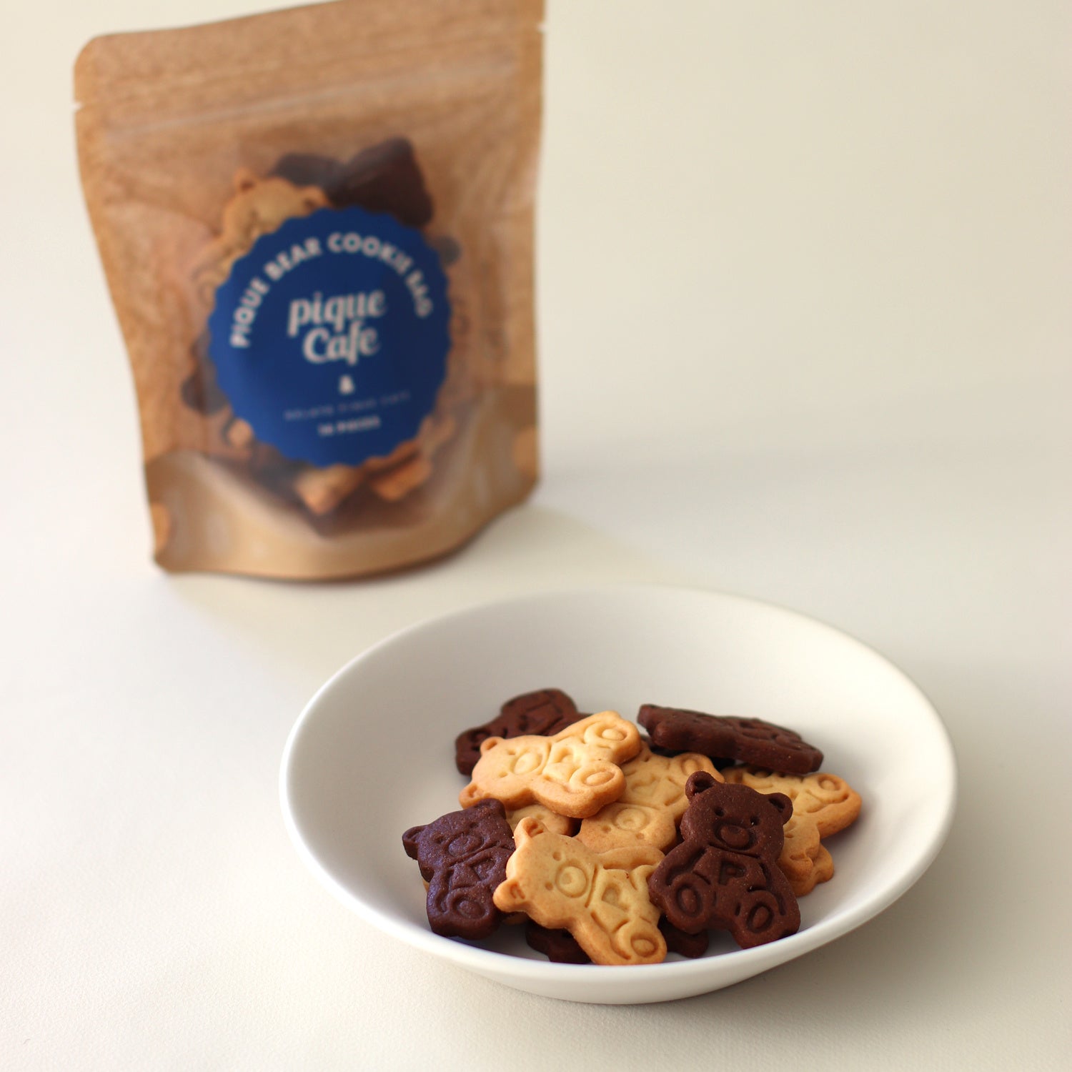 ピケベアクッキーアソートバッグ(14枚入り：880円)