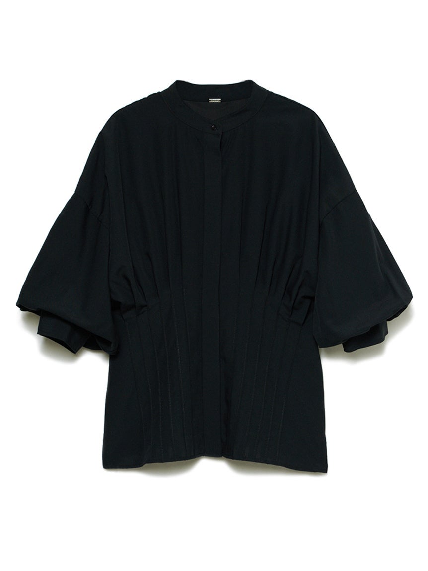 SETUP タックデザインボリュームスリーブブラウス9,460円（税込み）