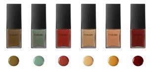 セルヴォーク クレイヴド ネイルポリッシュ左から01、02、03、04、05、06各2640円