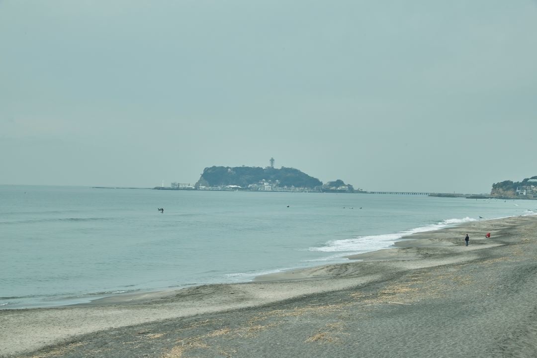 目の前に広がる海