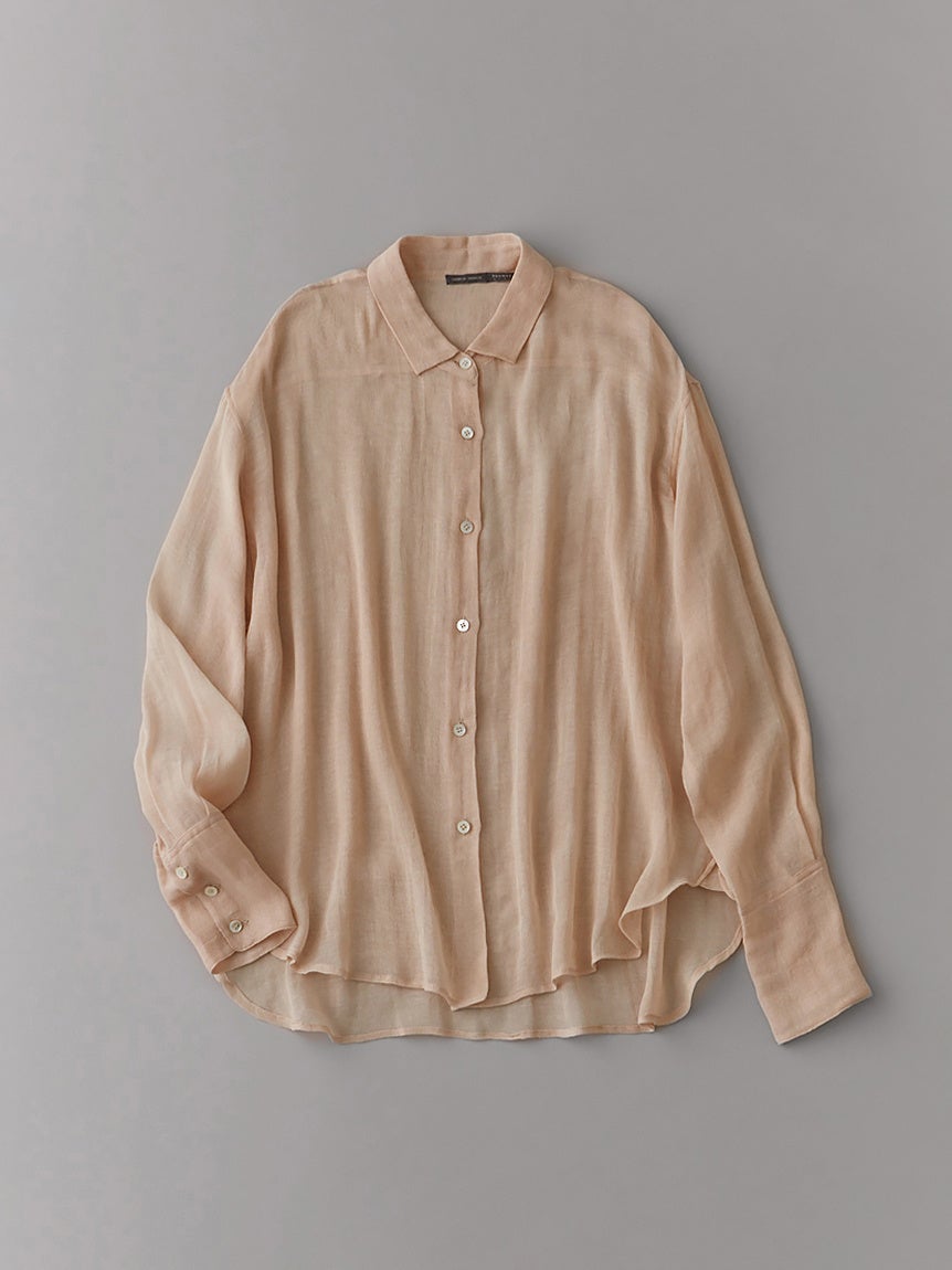  ・nee mee×UNDERSON UNDERSON コラボレーションガーゼシャツ　￥26,400（tax in）