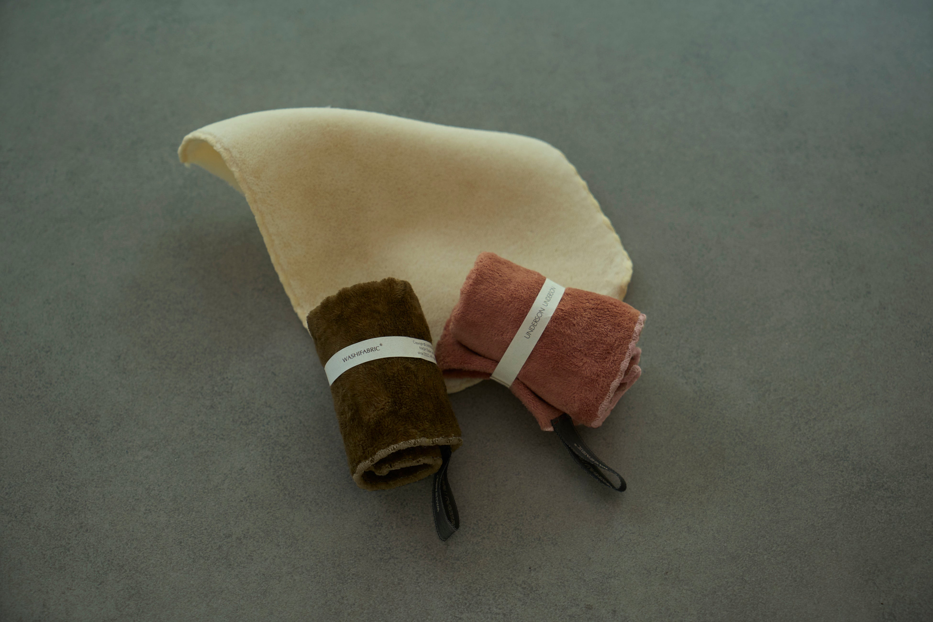 和紙ビロードマルチタオル（全3色）