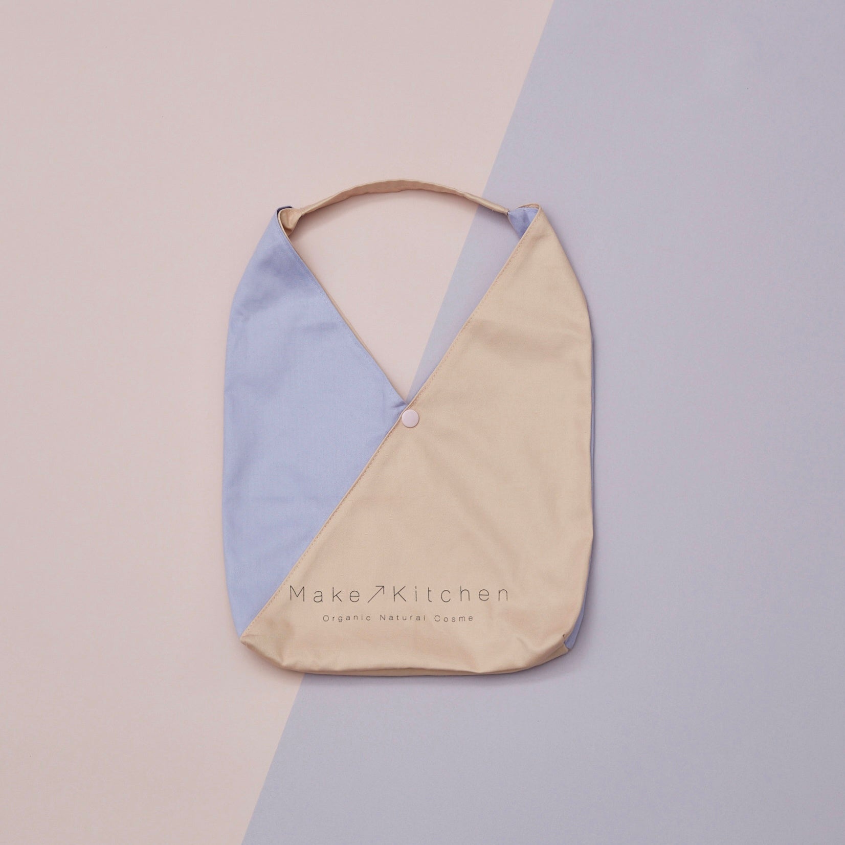 ​​Make↗Kitchen オリジナルエコバッグ(ローズピンク×ライラック)