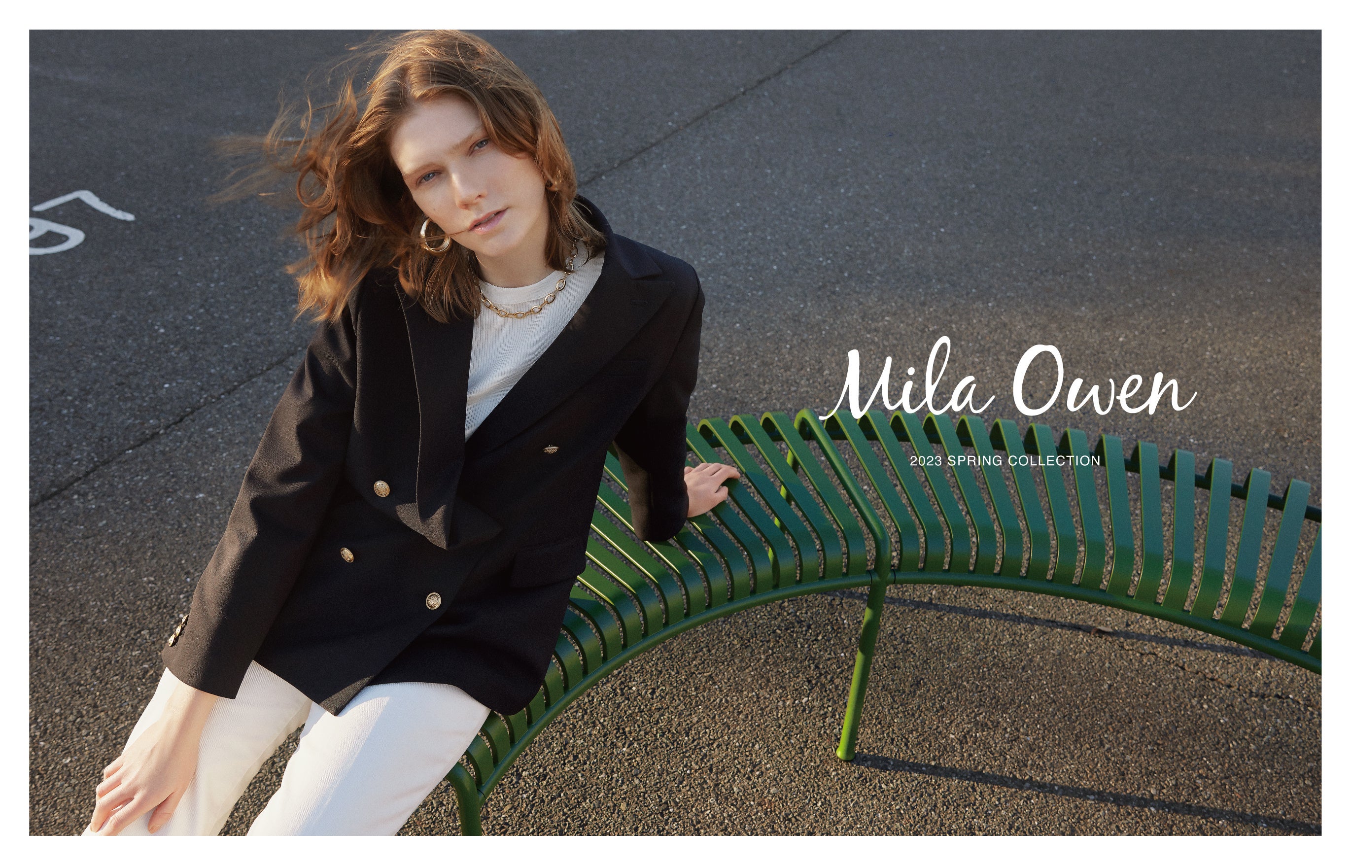 Mila Owen】4月13日（木）、女優・大政絢が夏の新作アイテムを