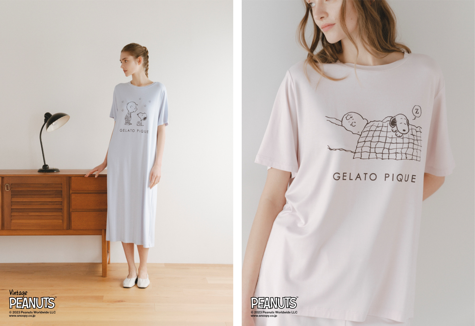 gelato pique（ジェラート ピケ）」【PEANUTS meets GELATO PIQUE