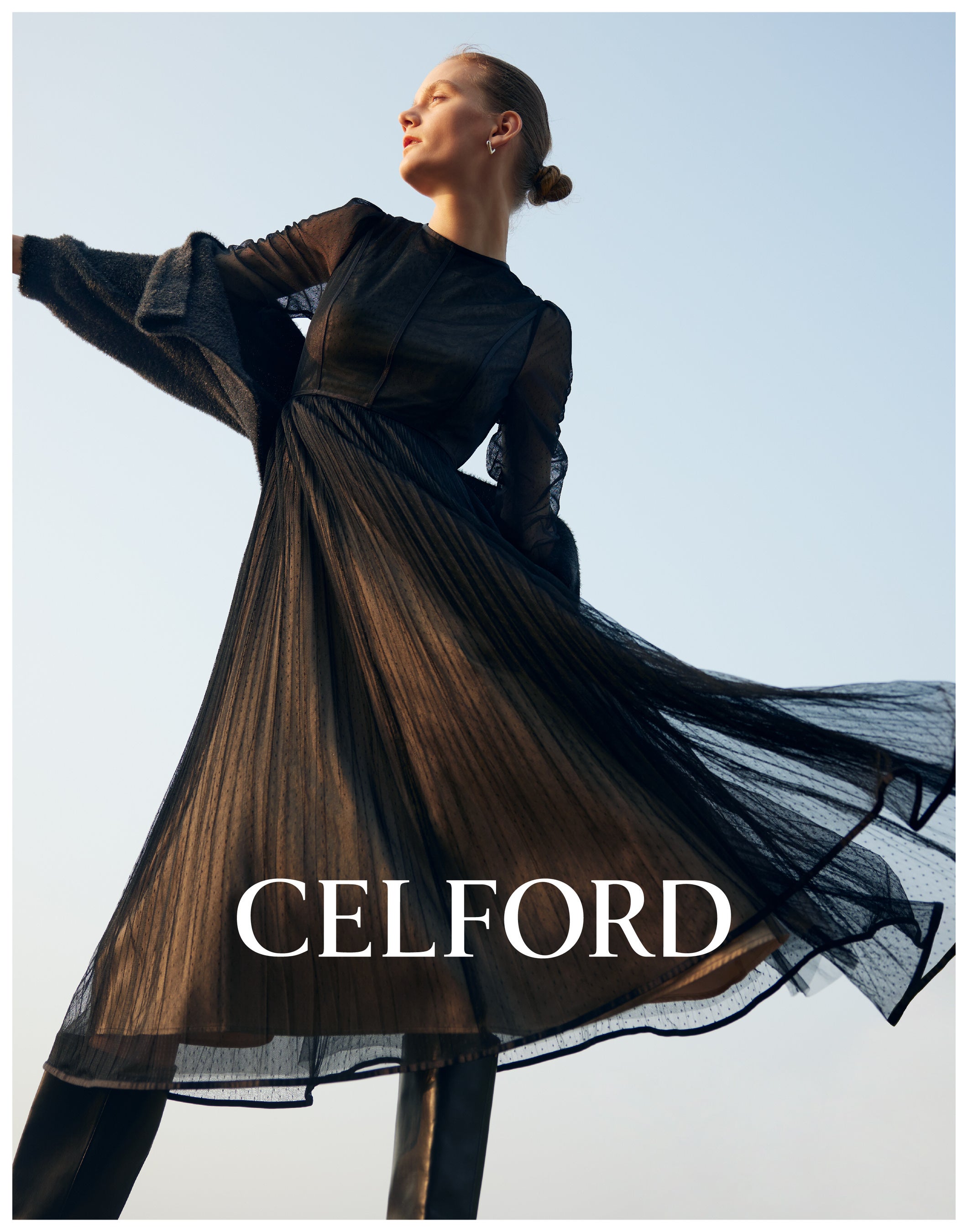 みゆ極美品エポカドレス⭐︎セルフォード⭐︎エブール⭐︎ドゥロワー⭐︎アドーア CELFORD(セルフォード)】モデル・美香が着こなす「秋のTPPO