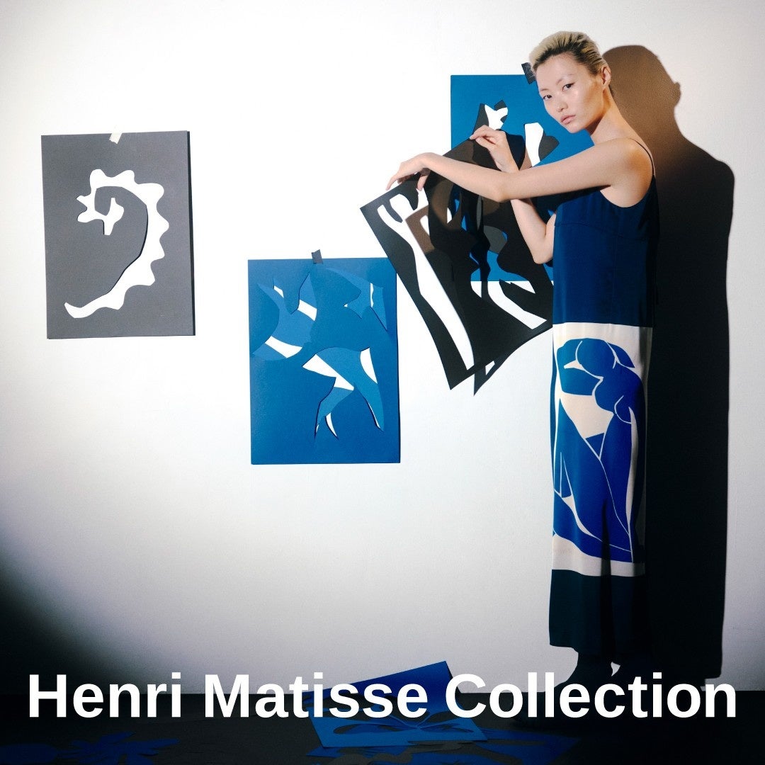 emmi(エミ)】名作『青い裸婦』を身にまとう。「Henri Matisse